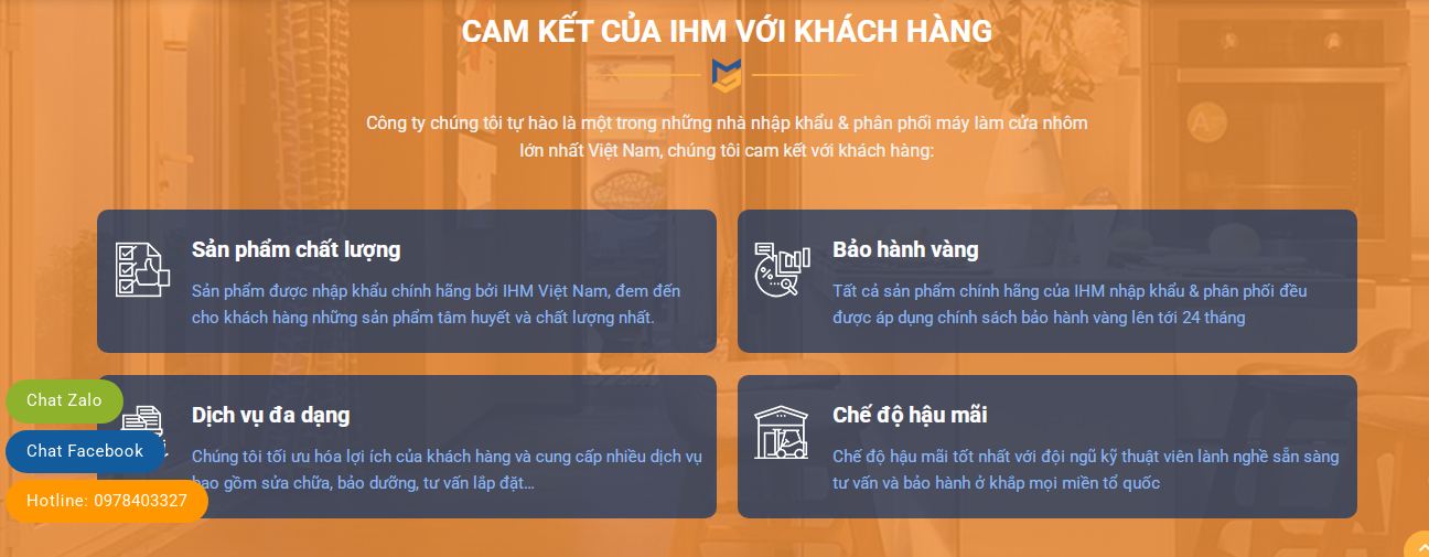 Các trường hợp được đổi trả hàng tại Thiết bị công nghiệp iHM